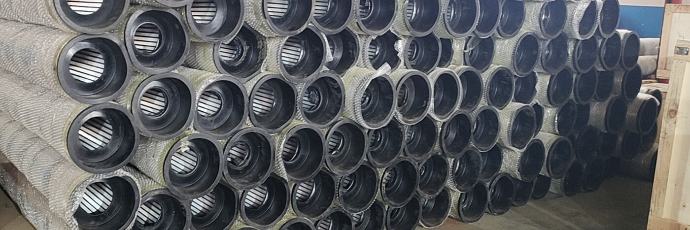 Export 8 5/8 inch ss304 wedge wire screen and casing pipe to Africa.